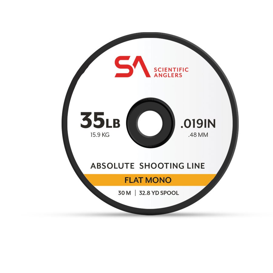 Scientific Anglers Absolute Shooting Line Flat Mono